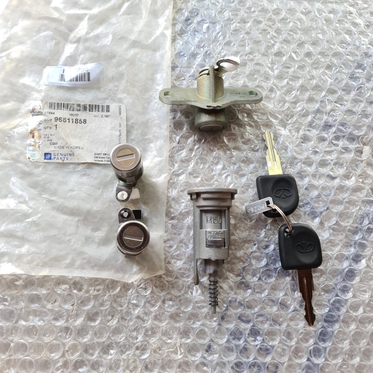 Bộ ổ khóa đề, khóa cửa Matiz Xịn