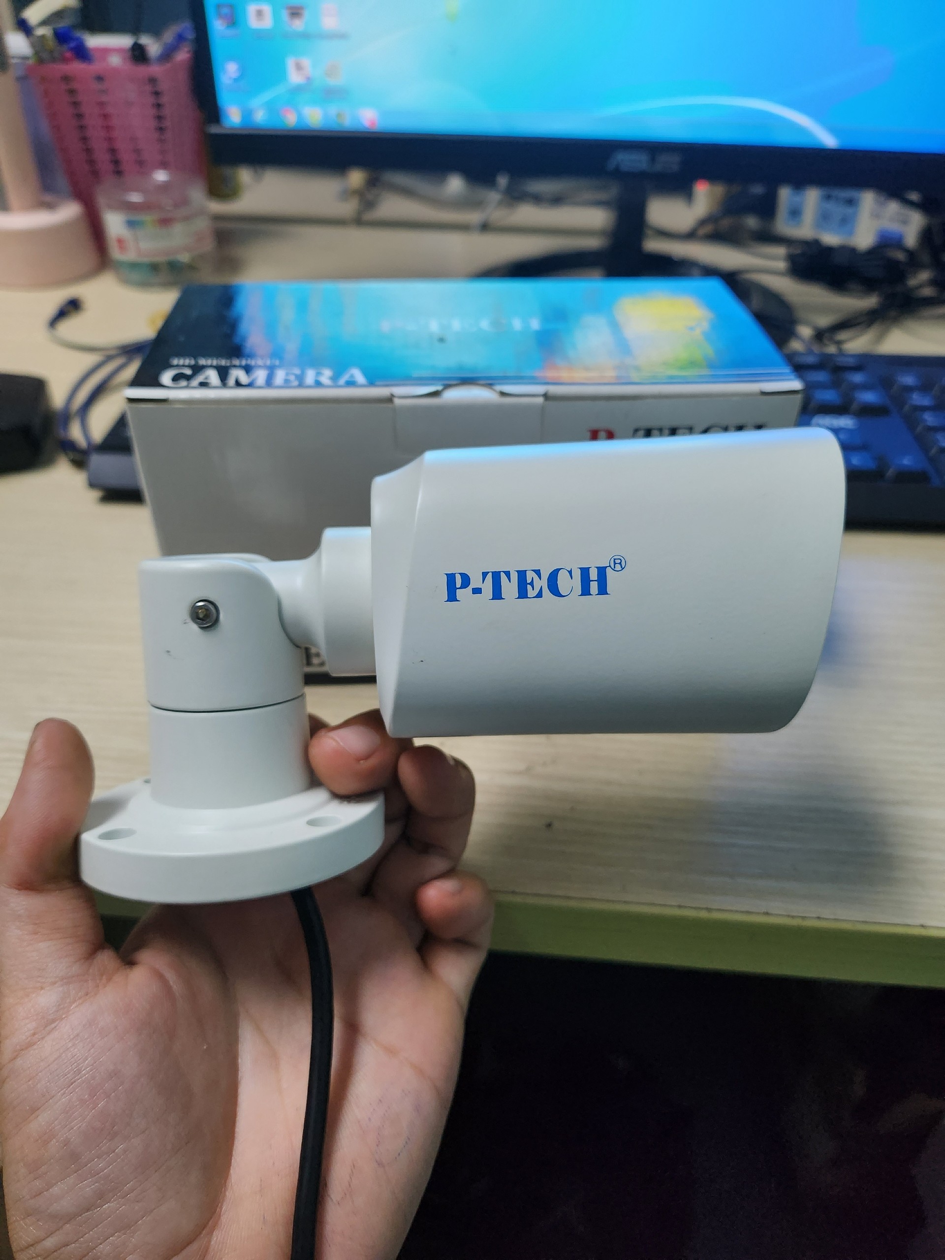 CAMERA CVI/AHD PTECH 4.0MP PT-F4008S4