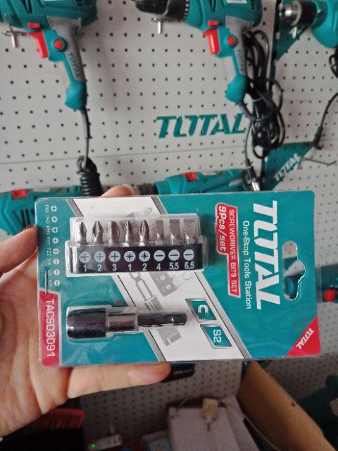 BỘ ĐẦU TUA VÍT 9 CHI TIẾT TOTAL TACSD3091