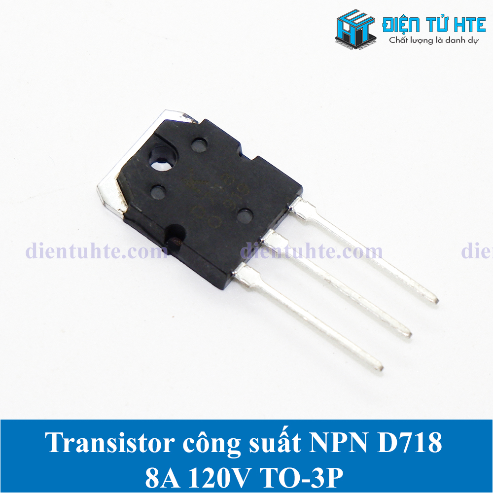 Transistor công suất âm thanh D718/B688 8A 120V TO-3P
