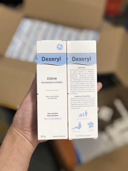 Kem dưỡng da giảm nẻ chàm Dexeryl Cutaneous Dryness Cream Pháp