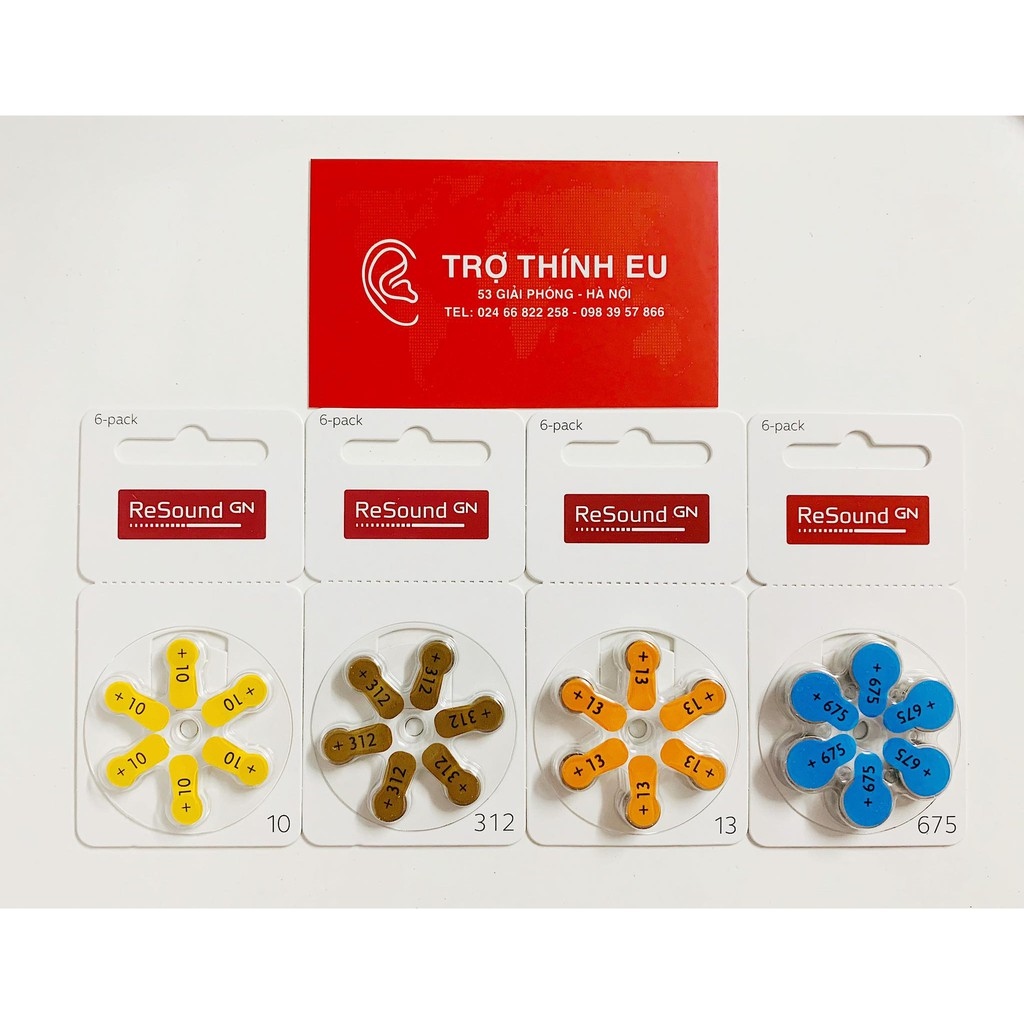 Máy trợ thính✿  Pin máy trợ thính của Đức số 10 312 13 675