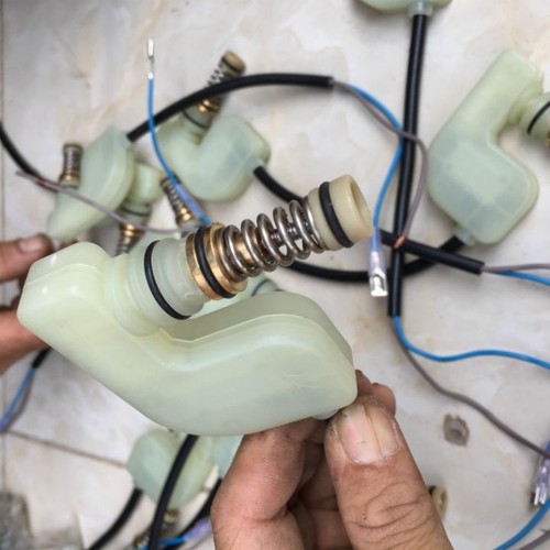 Role áp lực máy rửa xe - role cong.