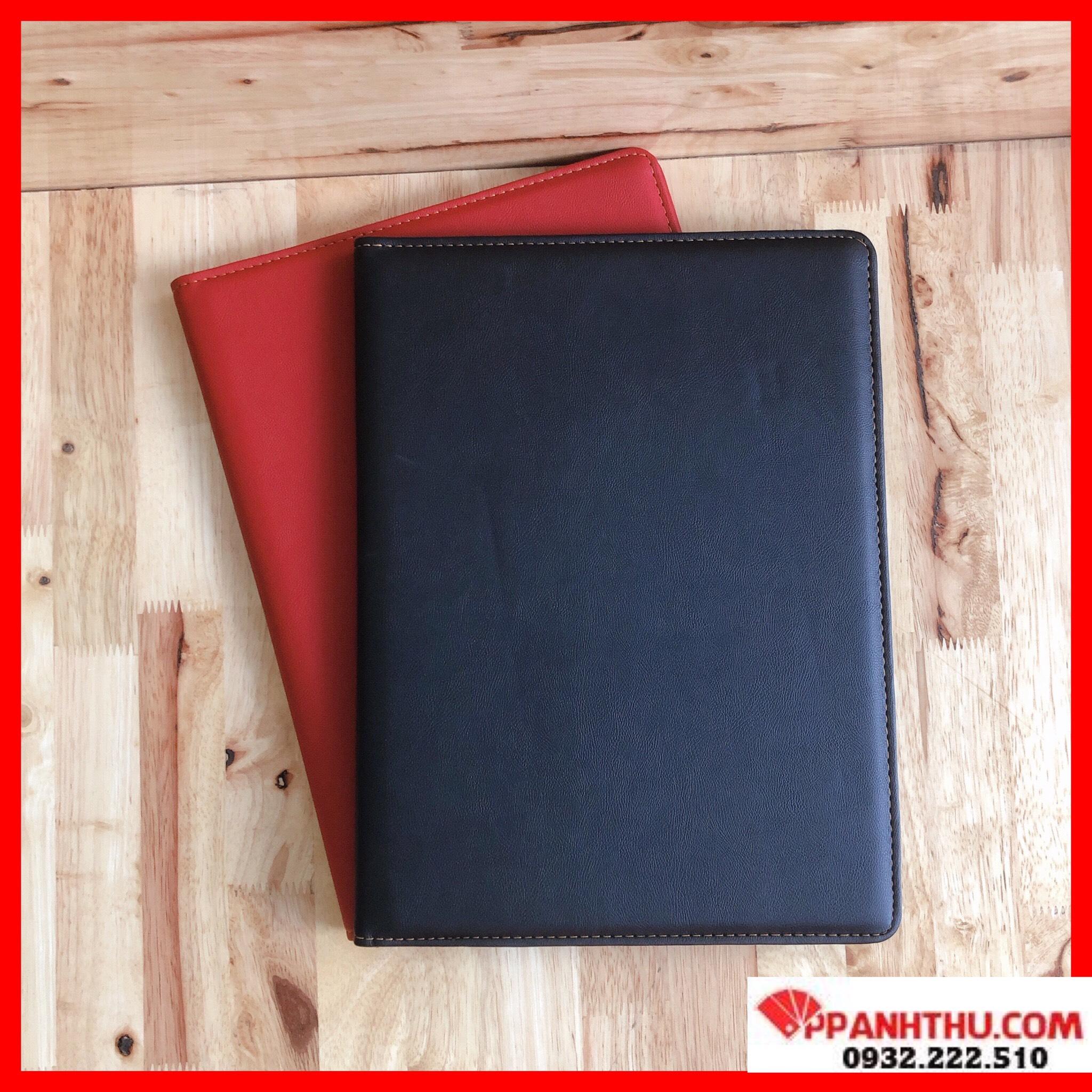 BÌA DA KẸP HỒ SƠ DA MAY A4 - Có Túi