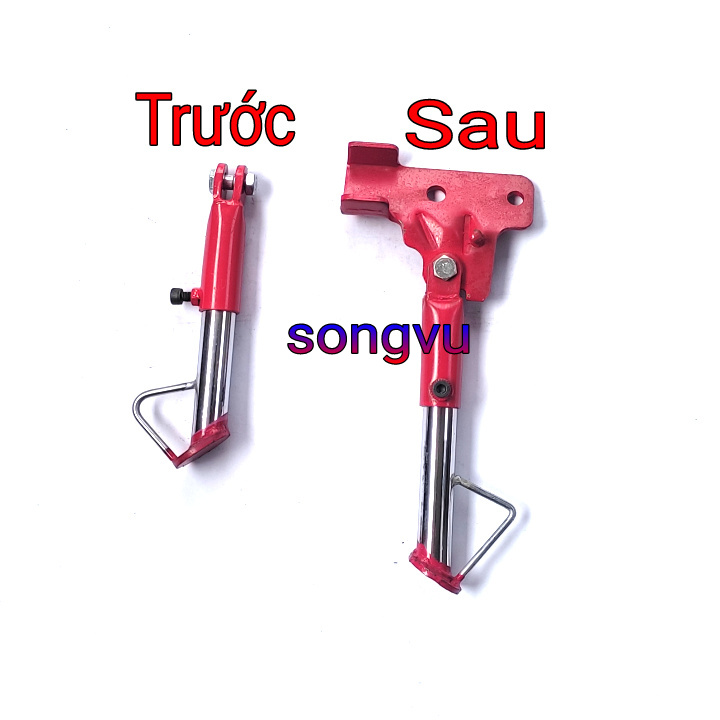 Chân chống xe máy chở hàng