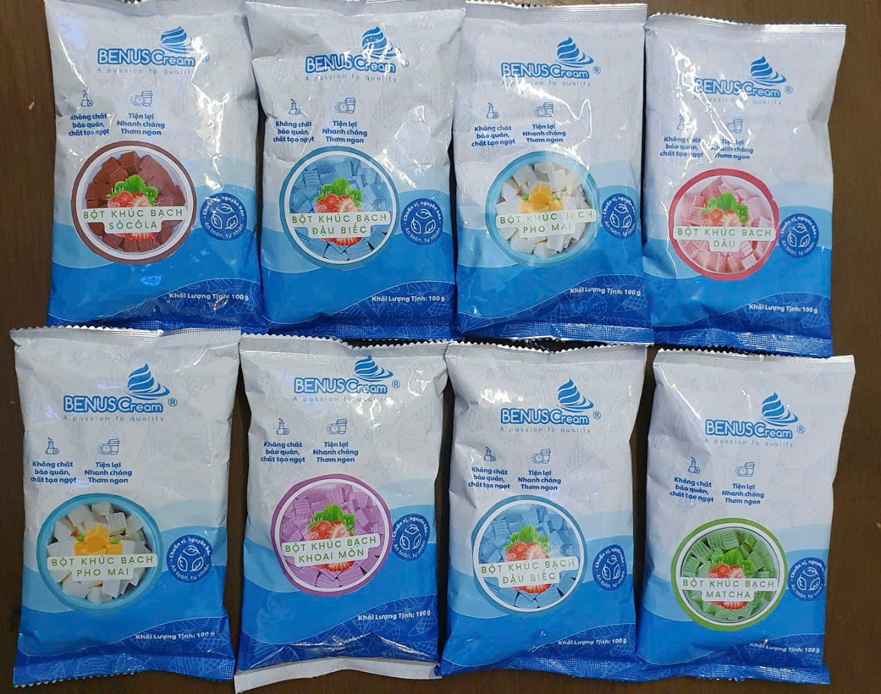 Bột Khúc Bạch BENUSCream - 100gram