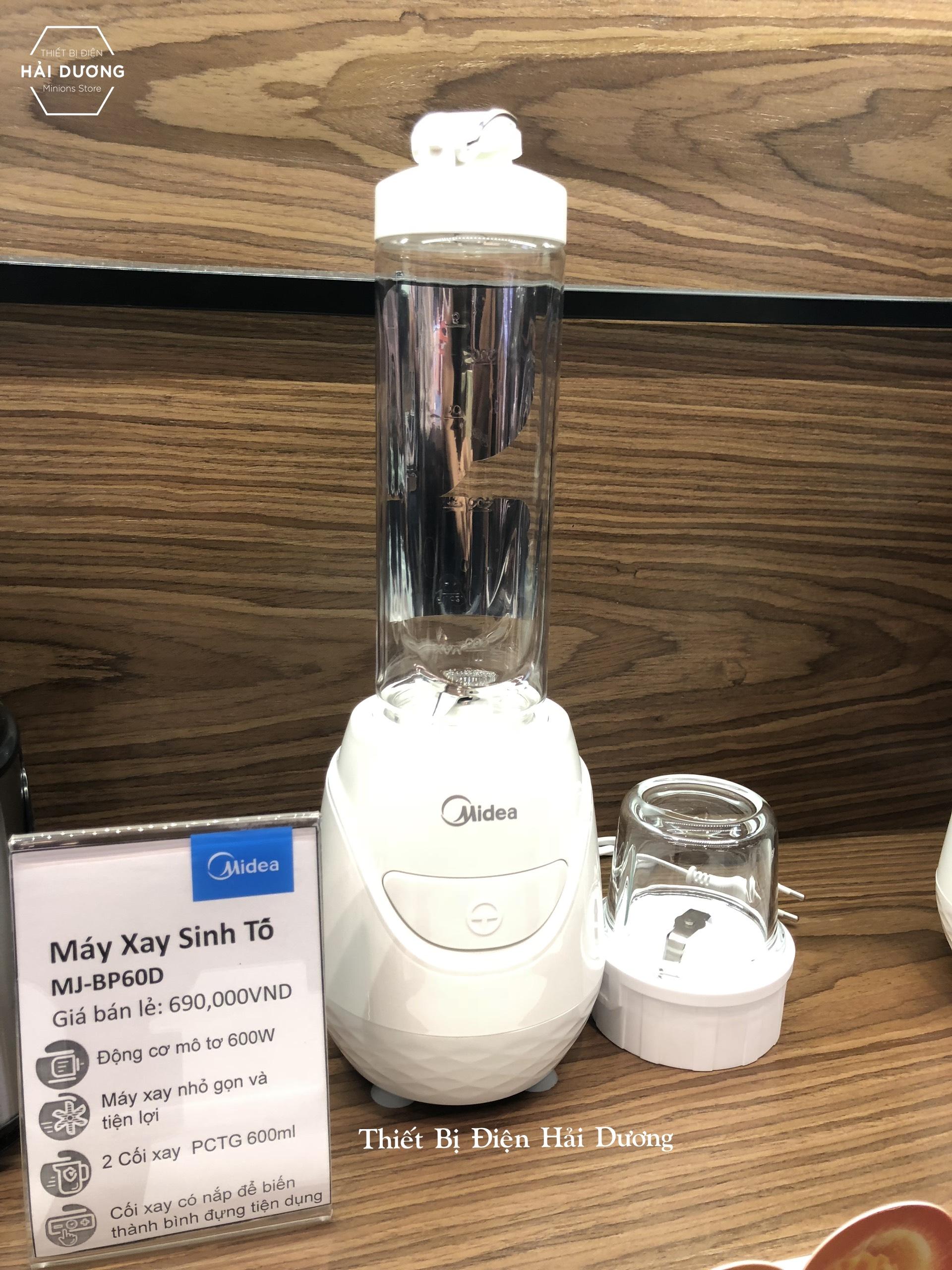 Máy xay sinh tố cầm tay Midea MJ-BP60 ( Bảo hành 1 năm) ( Màu Random )