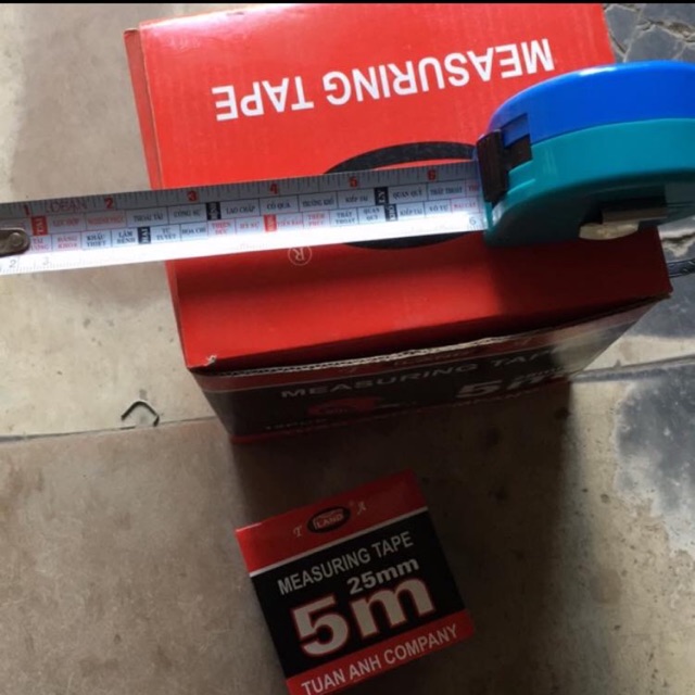 Thước rút phong thuỷ5m và 7,5m bản to