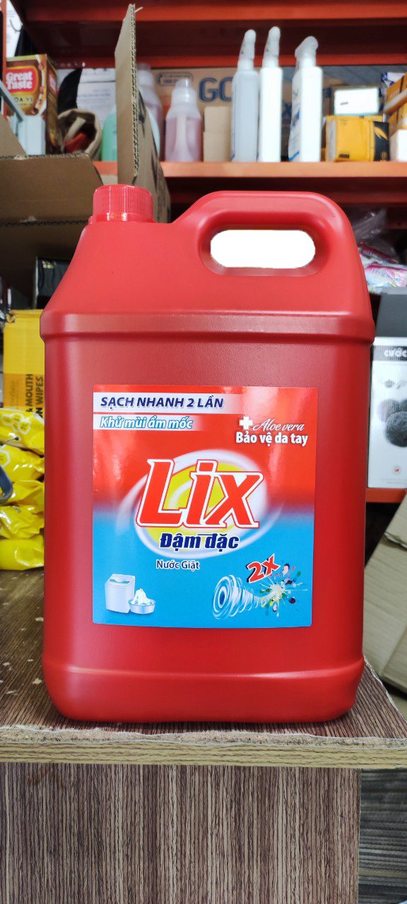 Nước giặt Lix Hương Nước Hoa 9kg