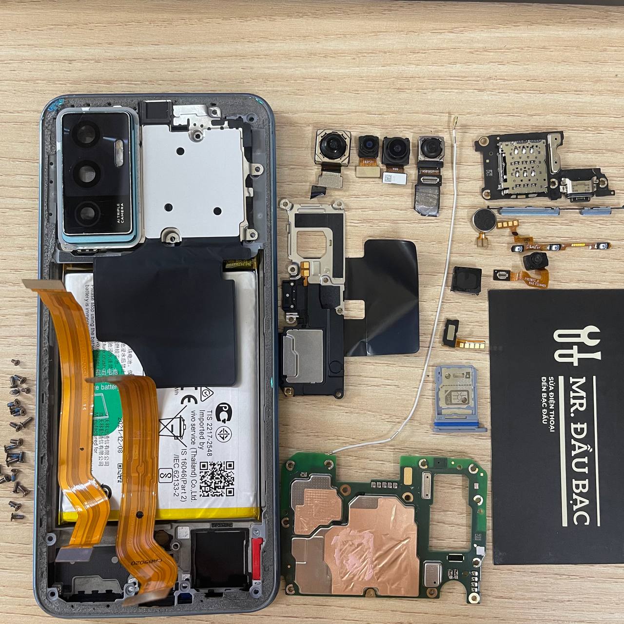 Ăng ten điện thoại Vivo V23e (Linh kiện bóc máy, bốc máy)
