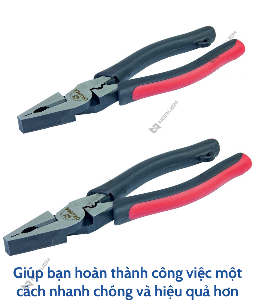 Kìm Điện Cao Cấp (6" - 7" - 8") OKUMA