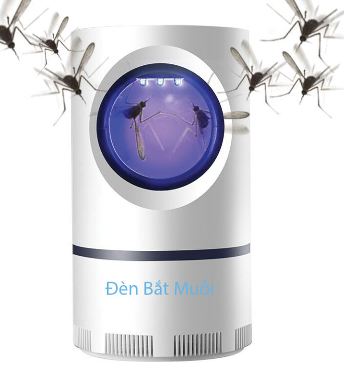 Đèn bắt muỗi thông minh, máy bắt muỗi, côn trùng cao cấp, hút muỗi hiệu quả, bảo hành 12 tháng