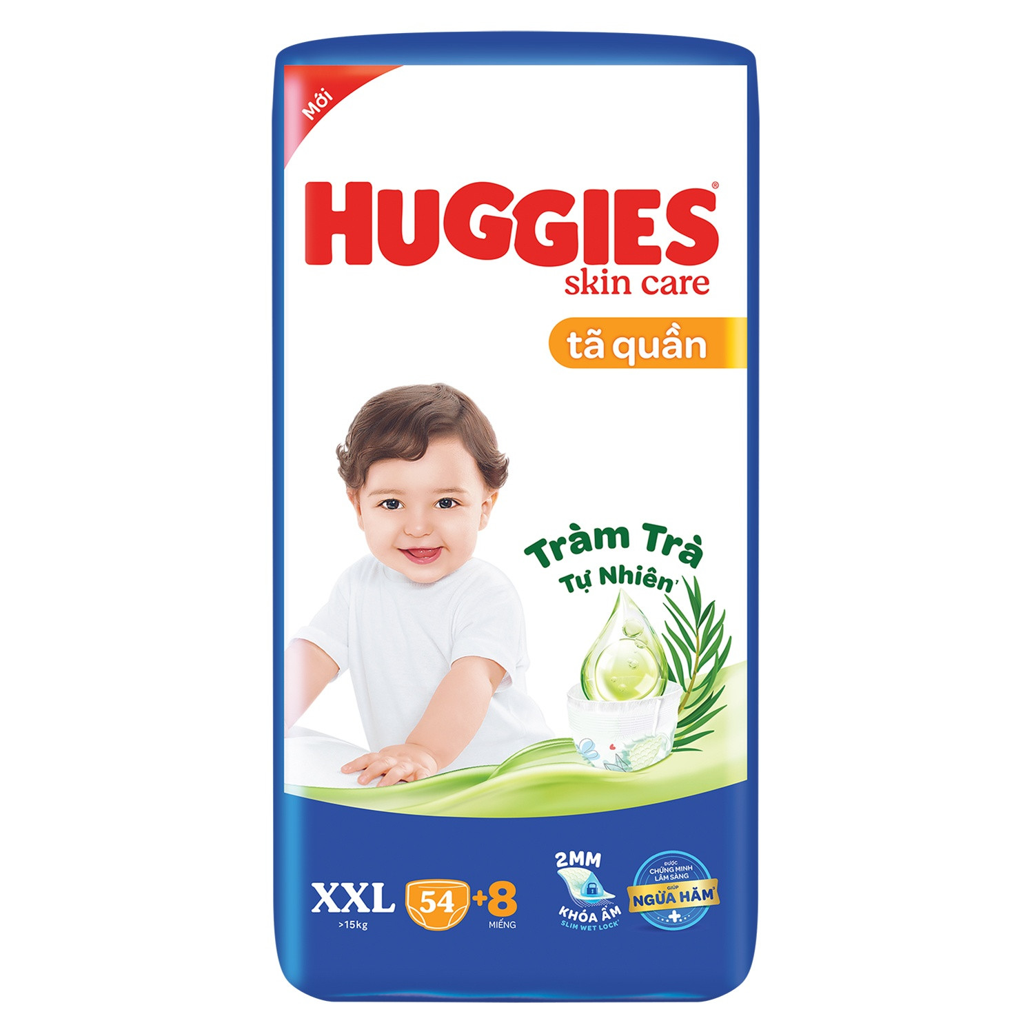 Tã quần Huggies size M76/L68/XL60/XXL54