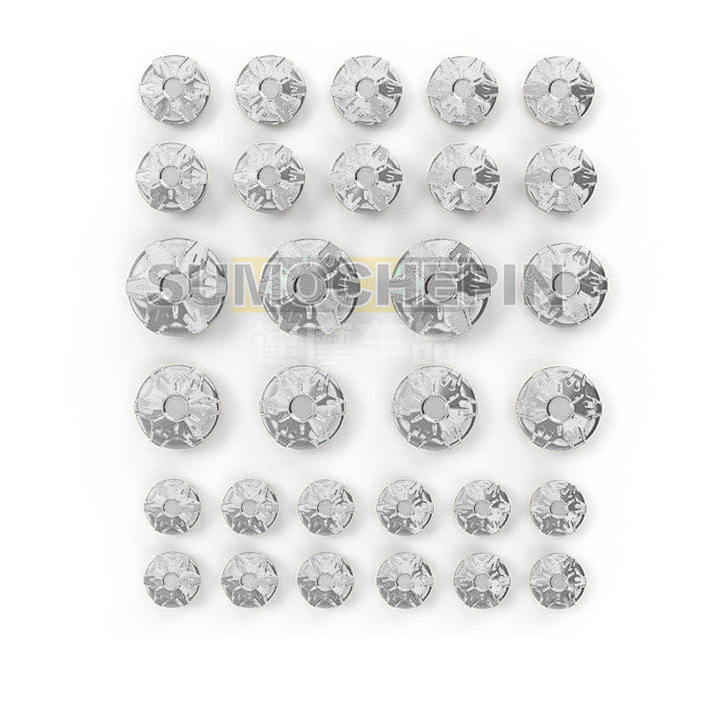 Chụp Ốc Xi Màu Titan Trang Trí Xe Máy [ 1 Bộ 30 cái ]