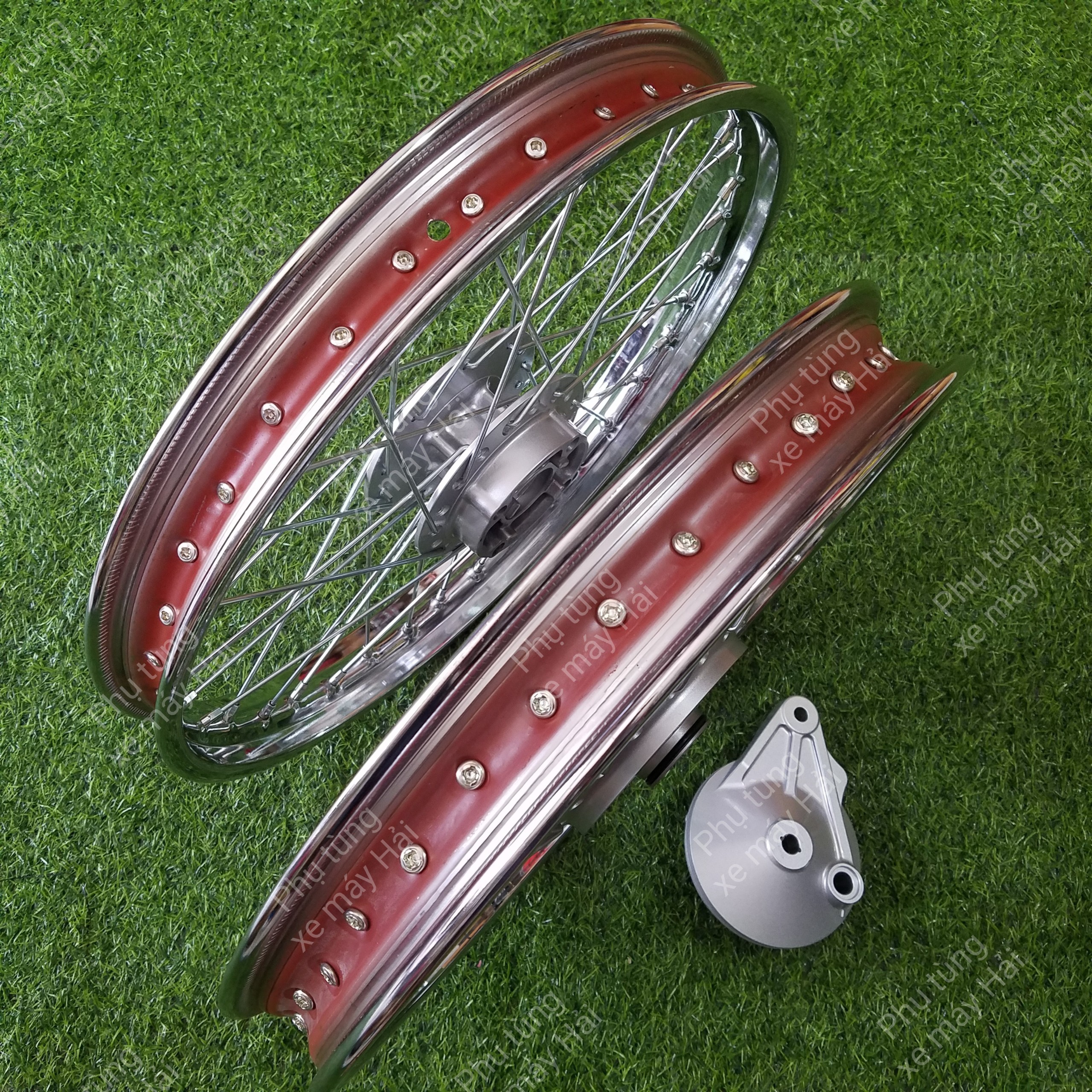 Bánh căm FUTURE LED ZIN theo xe lắp các dòng HONDA WAVE 1 đĩa trước HTH1157 MSP 2055