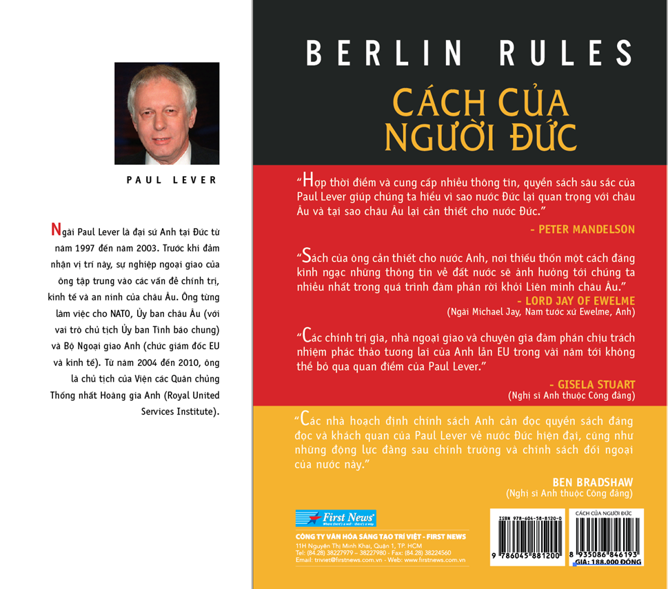 Fahasa - Berlin Rules - Cách Của Người Đức