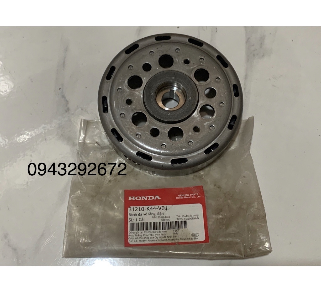 Vô Lăng Điện Vision 125 ( 2014 > 2019 ) Honda ( 31210K44V01 )