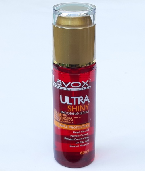 Serum huyết thanh phục hồi tóc hư tổn nuôi dưỡng bóng tóc Lavox Ultra Shiny 60ml ngăn ngừa được gàu cho máy tóc mượt óng ả giá rẻ