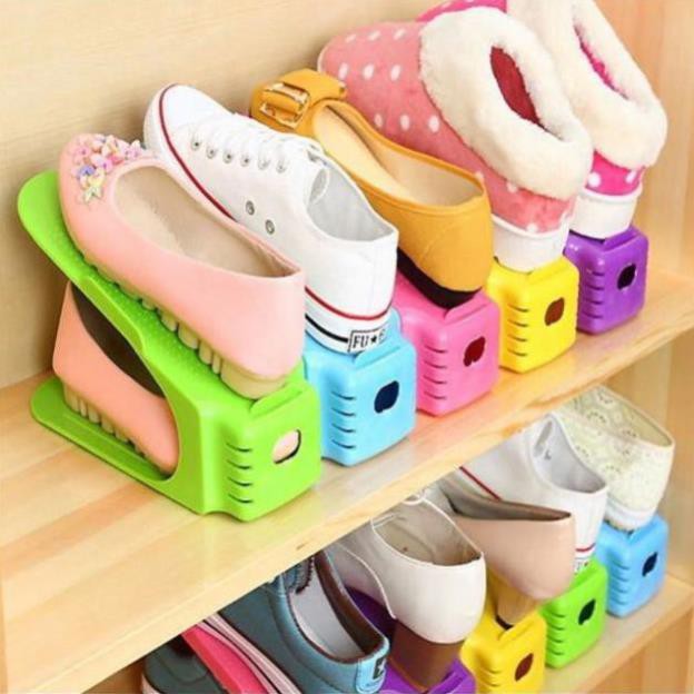 Combo 5 kệ giày dép thông minh hình mỏ vịt (shop giao màu ngẫu nhiên)