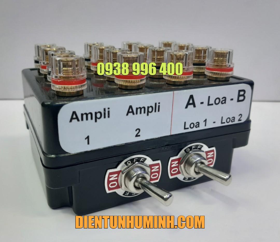 [HCM]BỘ CHUYỂN CẦU LOA / AMPLY 2 KÊNH