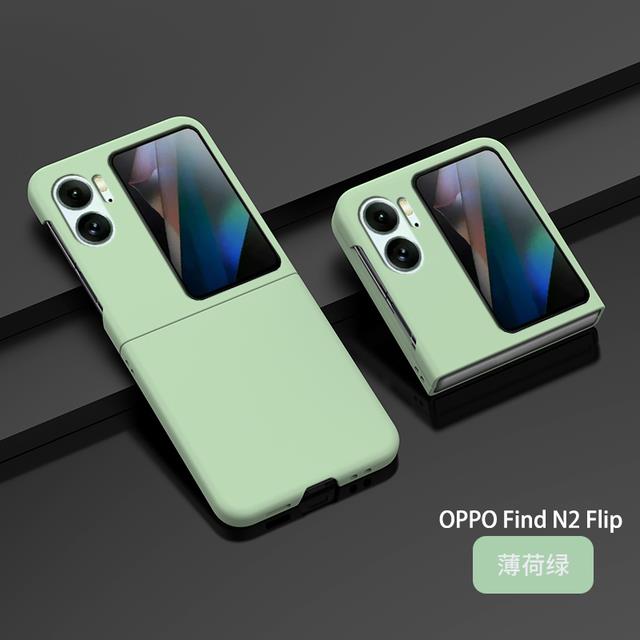 Case for find n2 flip matte shockproof hard plastic shockproof cover for oppo find n2 n1