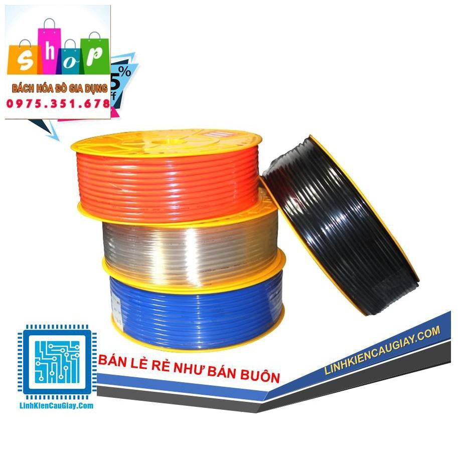 Ống pu, tio dẫn hơi, dẫn nước phi 6, 8, 10, 12 mm -giadung24h