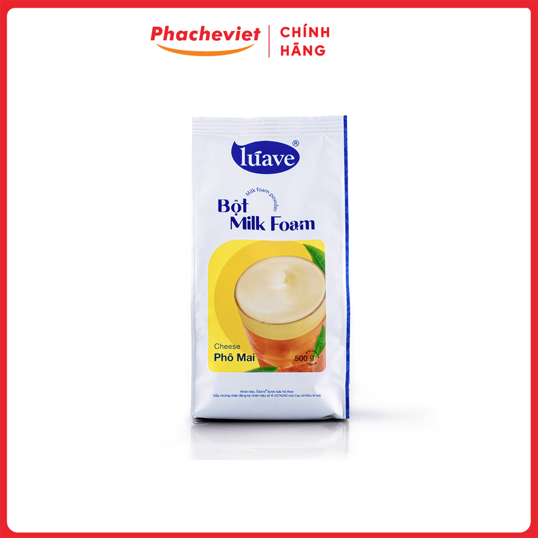 Bột milk foam luave phô mai 500g