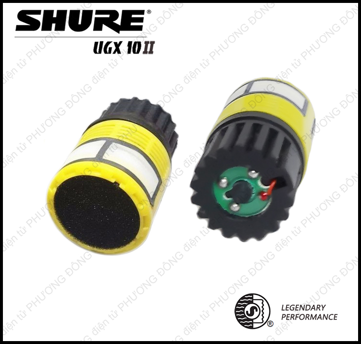 Củ Micro UGX-10II Dynamic độ nhạy cao khả năng bắt âm tốt, Tặng 1 chống lăn micro