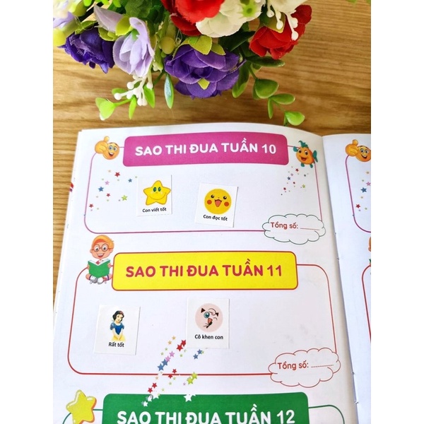 Sổ Thi đua khen thưởng in màu