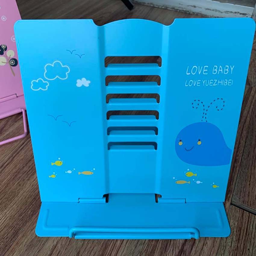 Giá kẹp sách chống cận- Mango House shop- Làm từ kim loại,  Cố định sách, chống cận, chống gù lưng, thuận tiện khi học, bền, màu sắc đẹp- Tặng kèm 5 nhãn vở- Giá sách, kẹp sách, dụng cụ học tập, chống cận, chống gù lưng