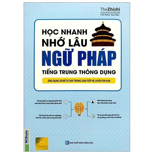 [HCM]Sách - Học Nhanh Nhớ Lâu Ngữ Pháp Tiếng Trung Thông Dụng - Ứng Dụng Sơ Đồ Tư Duy Trong Giao Tiếp Và Luyện Thi HSK