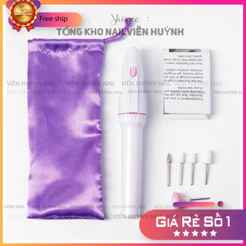 máy mài móng cầm tay mini  máy chạy bằng pin