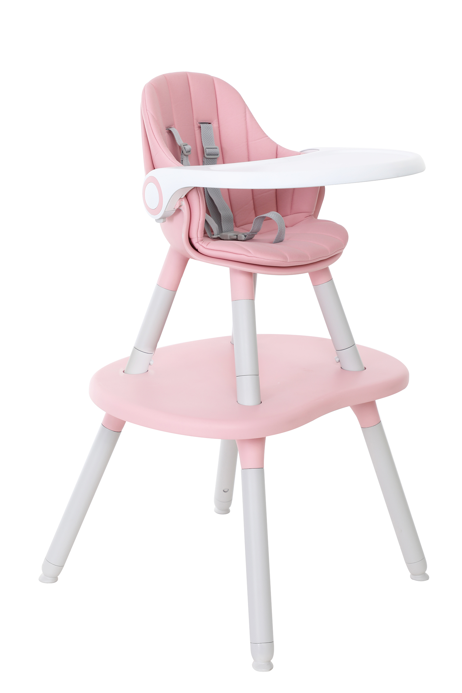 GHẾ ĂN DẶM EVENFLO PEANUT 3-IN-1 DEEP OCEAN / MISTY ROSE