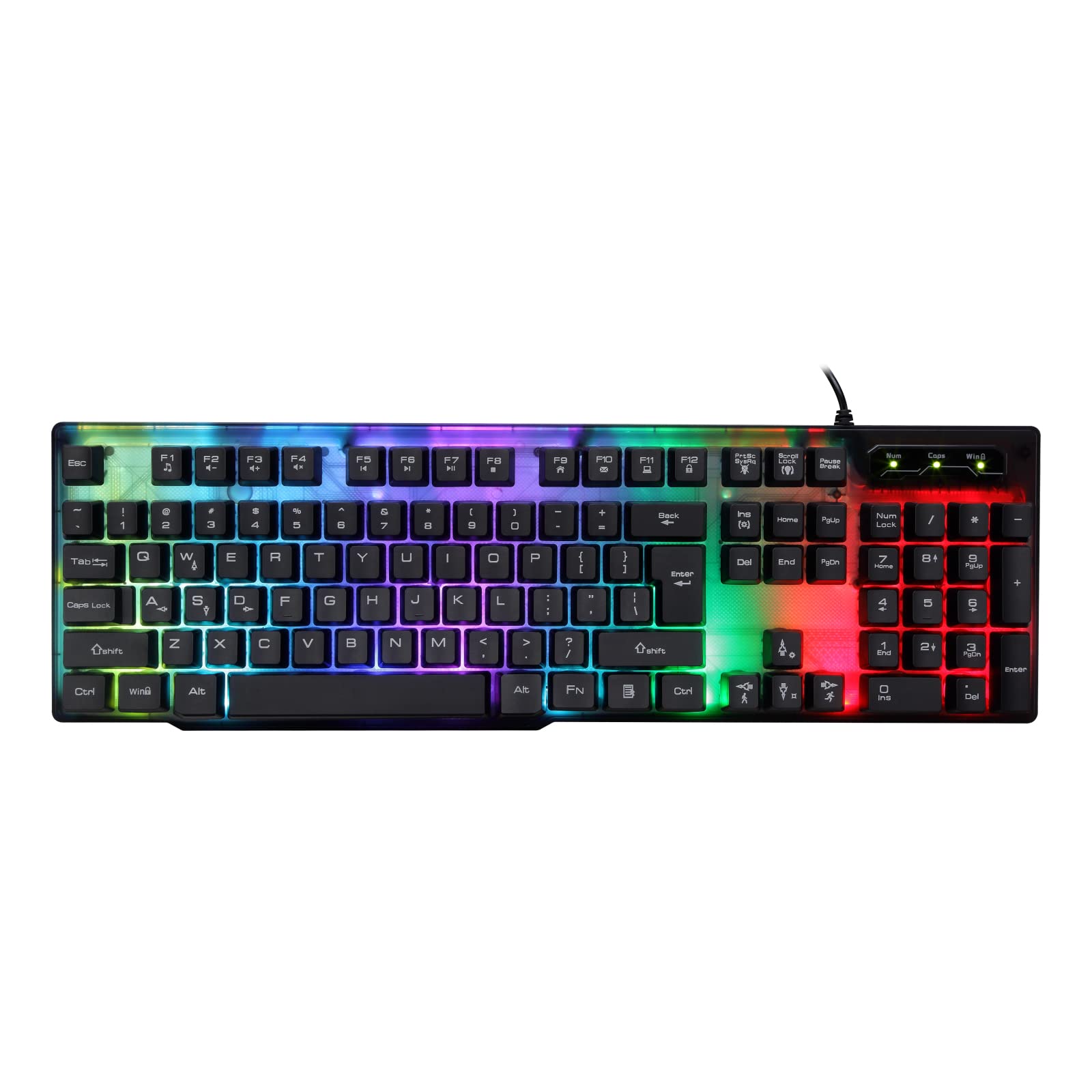 Bàn phím cơ gaming deiog dy-707 gaming có led chống nước
