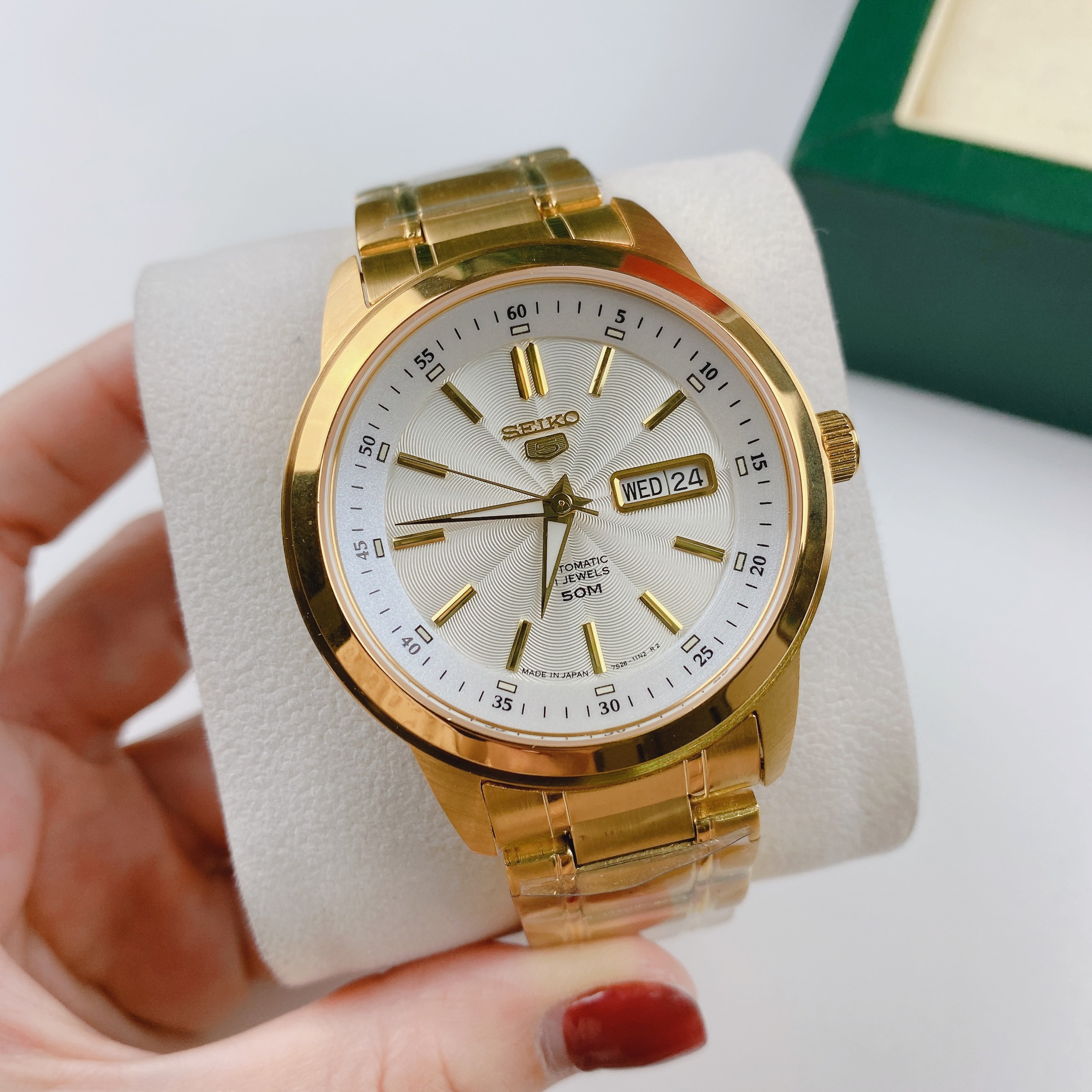 Đồng male mechanical watch exposing machine automatic selk0 size 40mm gold shell fullbox, metal wire, water resistant, stainless steel case, fashion luxury sports shop Kiwi