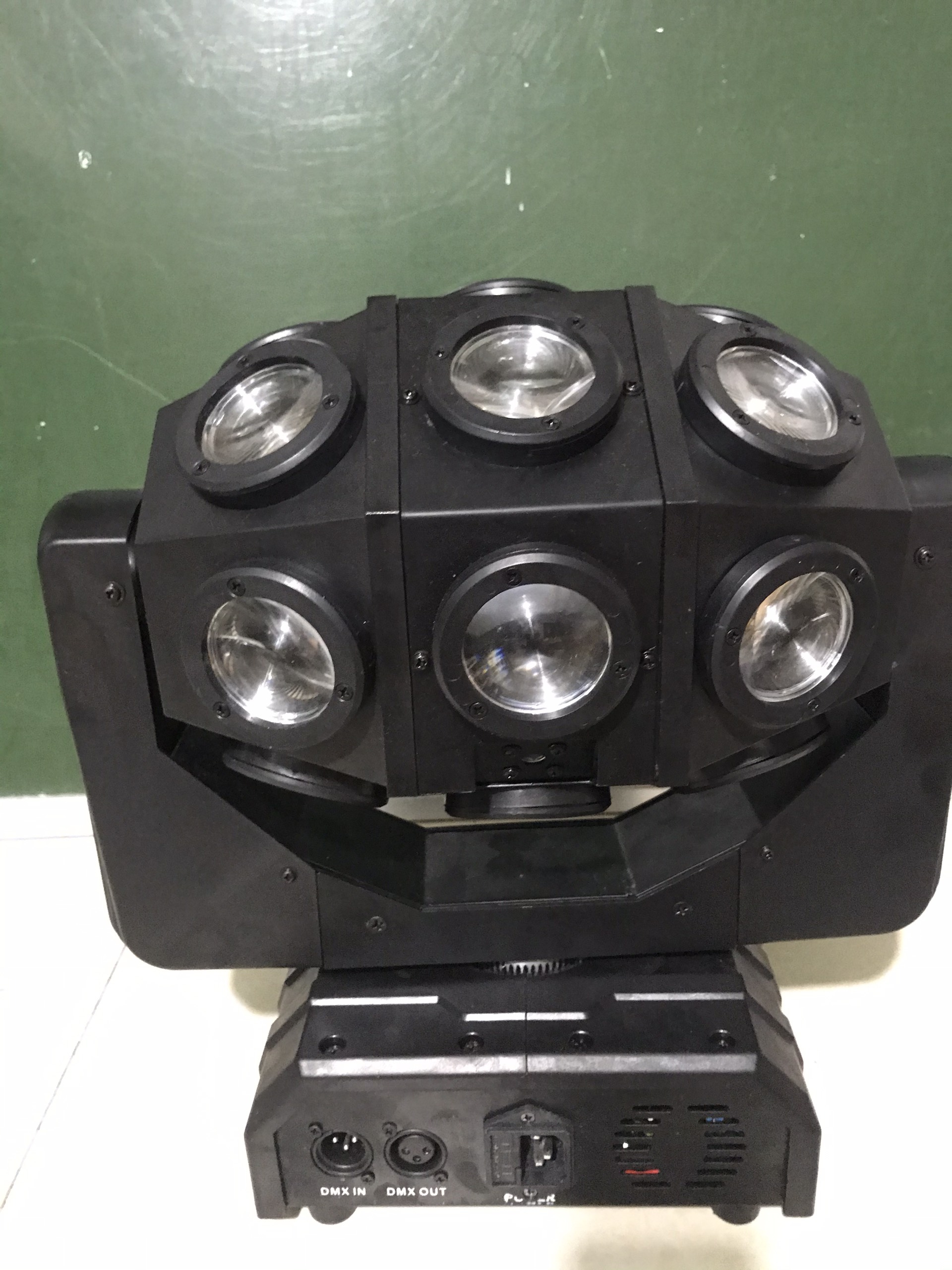 Moving Head Light 1 Head 18 LEDs with Laser