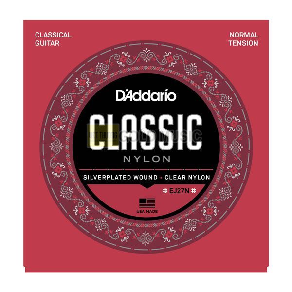Dây đàn guitar classic - d'addario ej27n