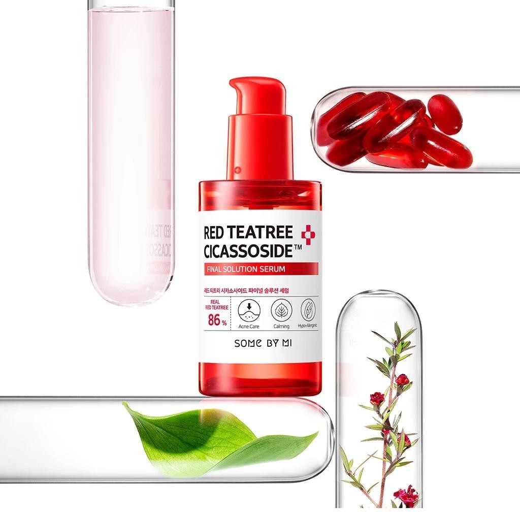 Tinh Chất Tràm Trà Đỏ Some By Mi Red Teatree Cicassoside Final Solution Serum 50ml