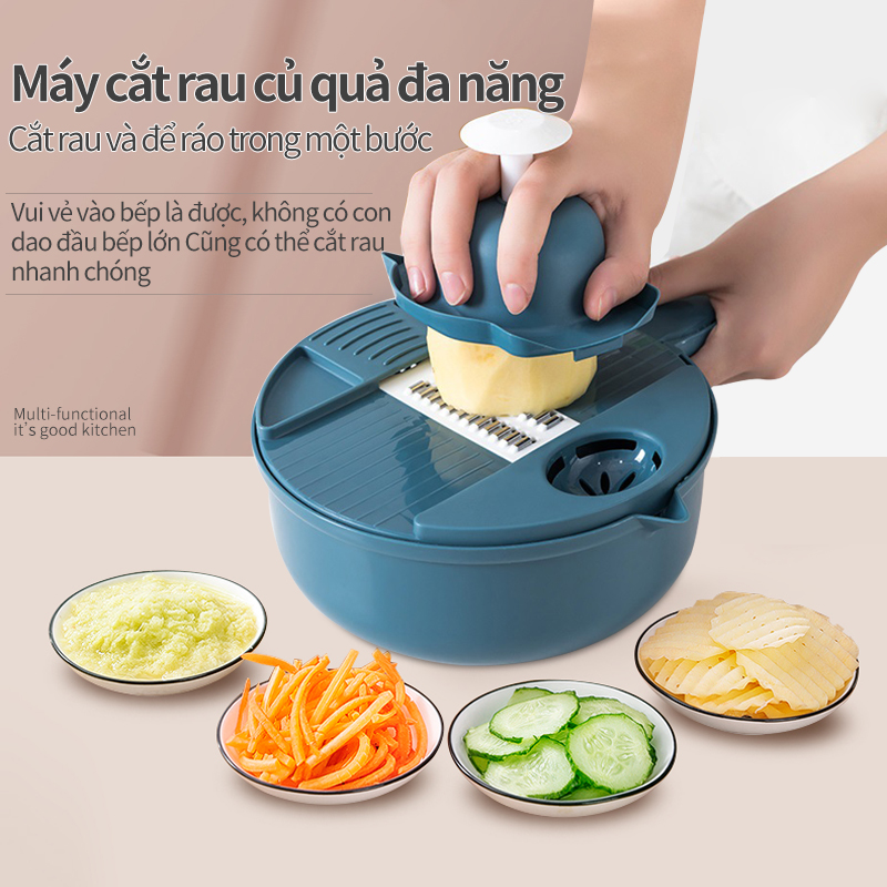 Máy thái rau củ quả - Máy thái rau củ quả đa năng bằng tay