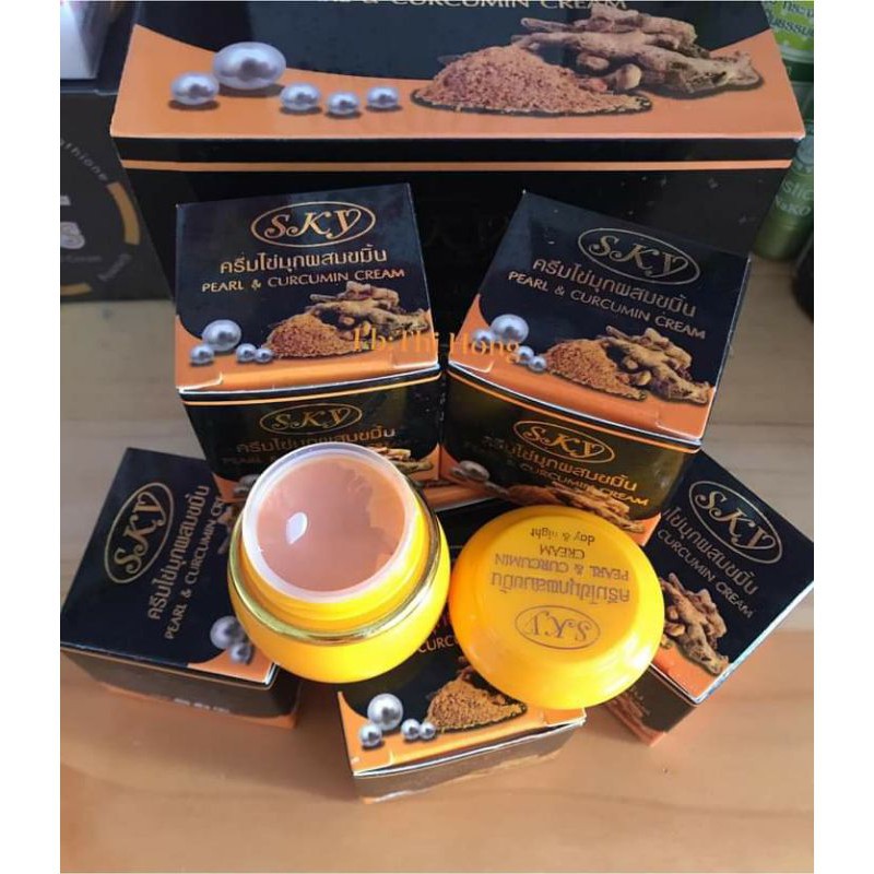 Kem Nghệ SKY Pearl & Curcumin Thái Lan 20gram
