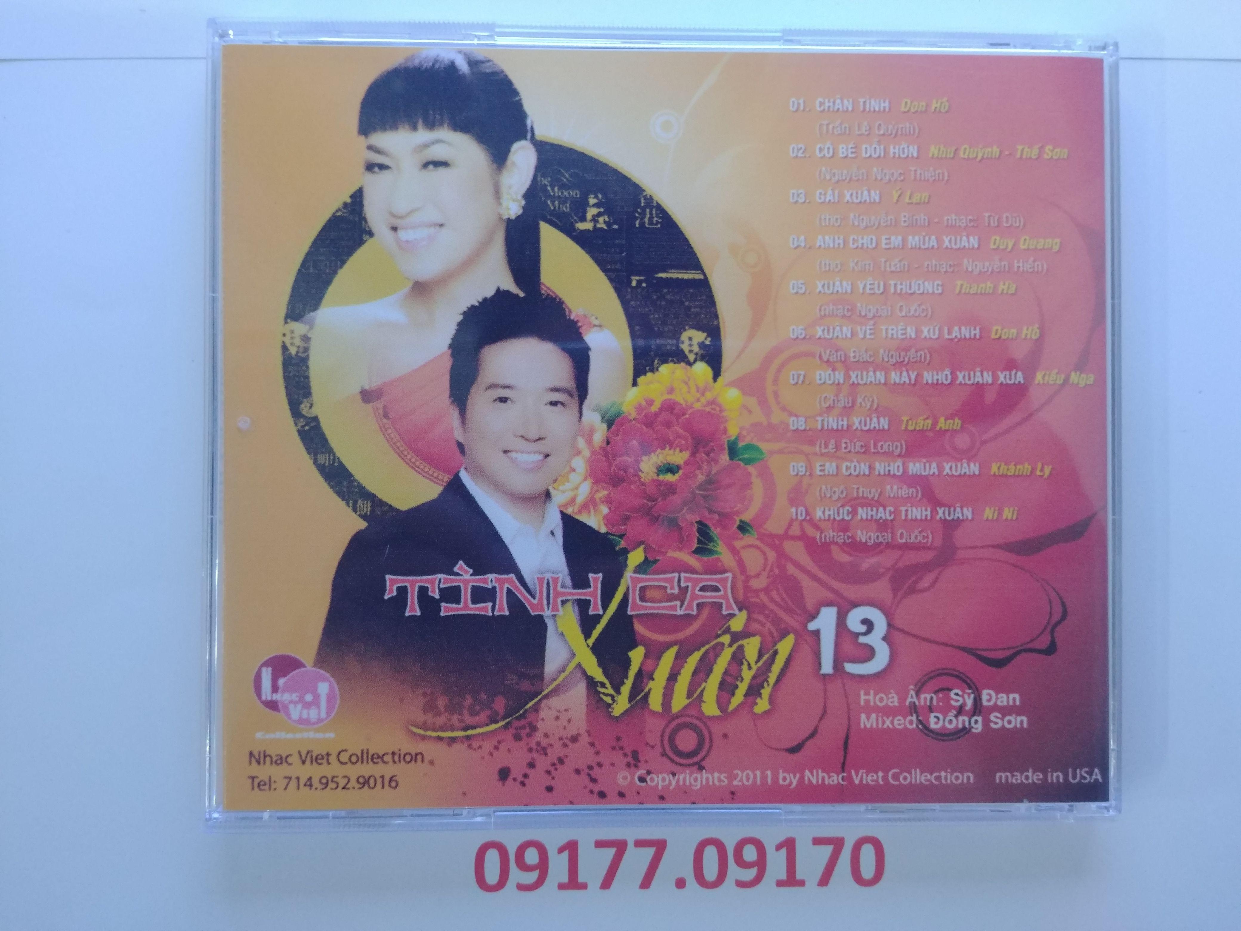 CD Tình Ca Xuân 13