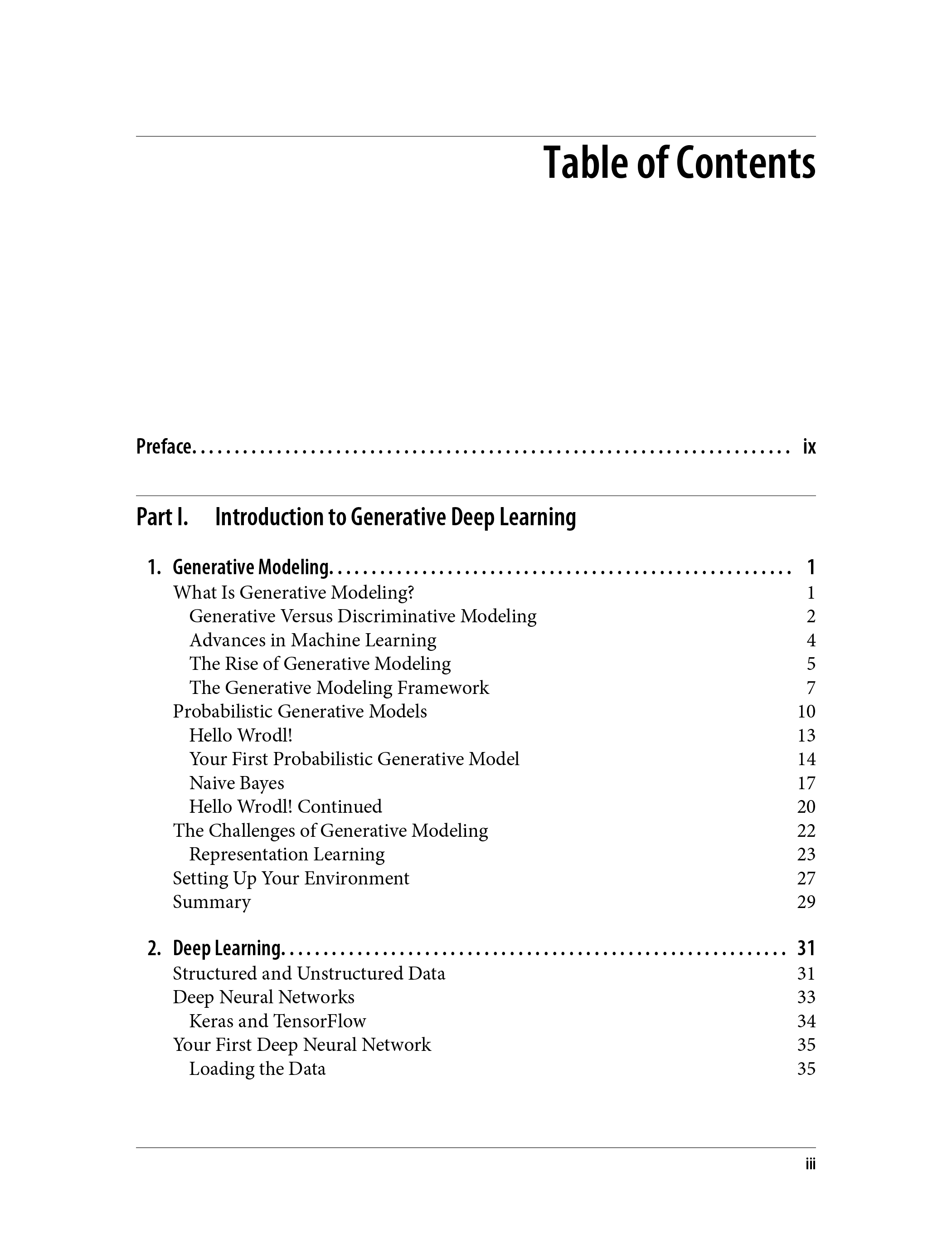Generative Deep Learning
