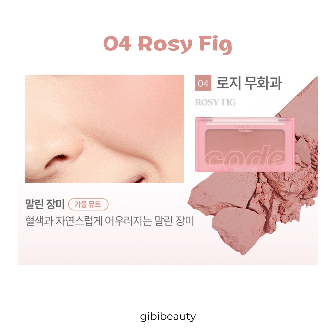Má hồng code mood touch blusher 3.5g