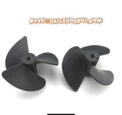 CV7MINI CHÂN VỊT 3 CÁNH LỖ TRỤC 2MM 1 CHIẾC