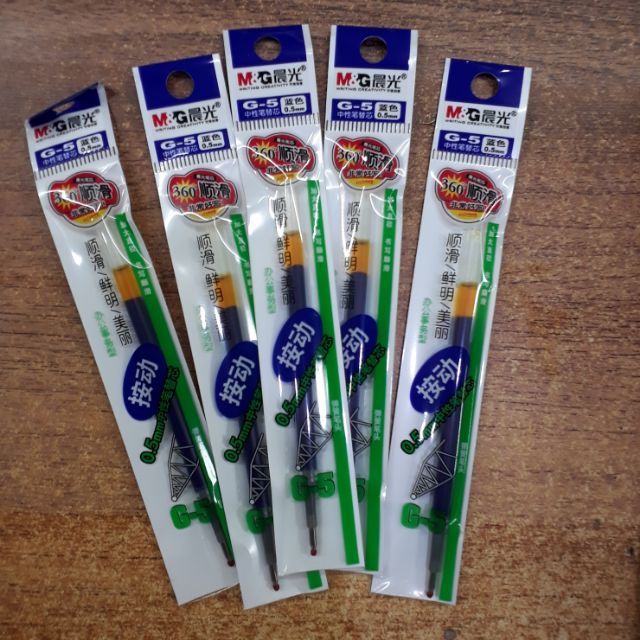 Ruột bút gel MG G5 dùng cho bút K35, R1, R3