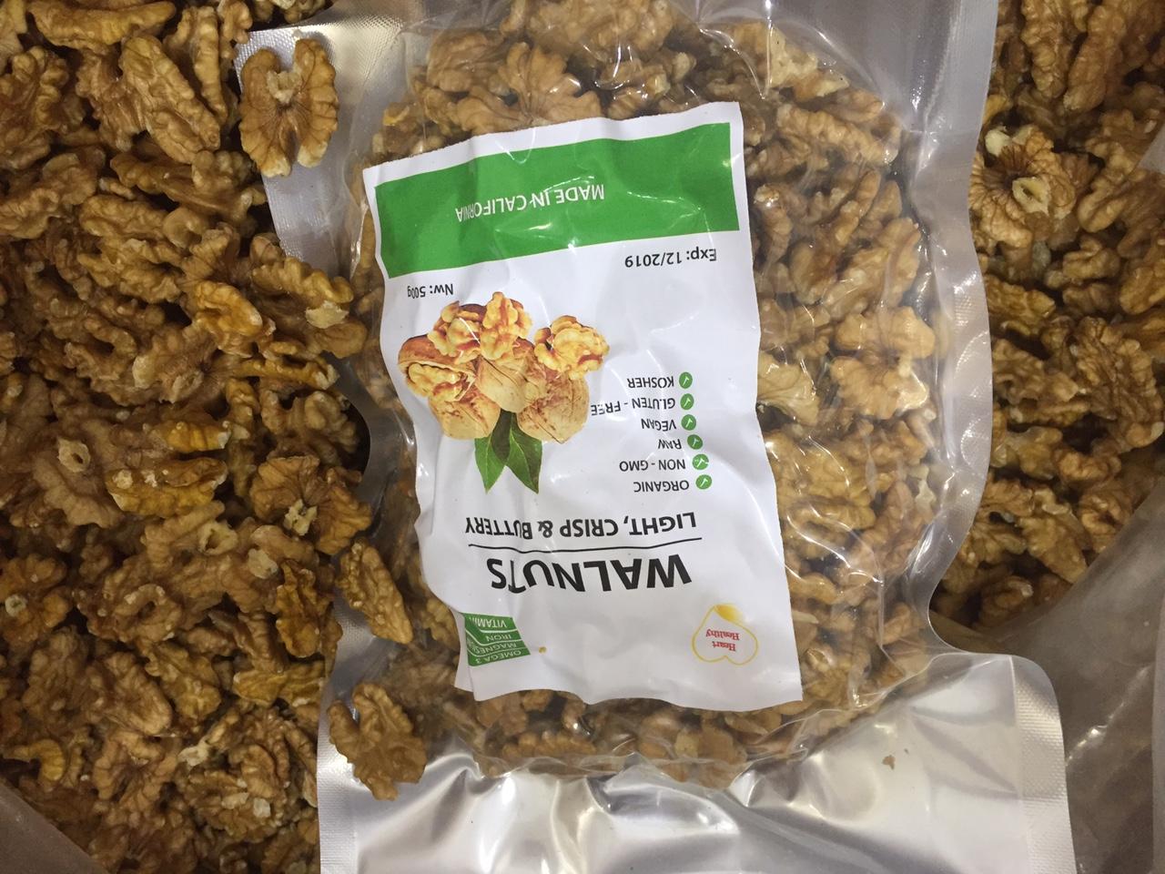 Nhân óc chó Hartley Mỹ 500g
