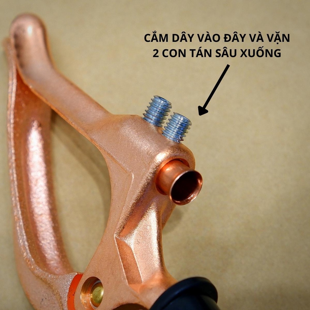 [ Made in Japan] KÌM KẸP MÁT NHẬT SANRITSU (kìm kẹp nối đất) CHO MÁY HÀN