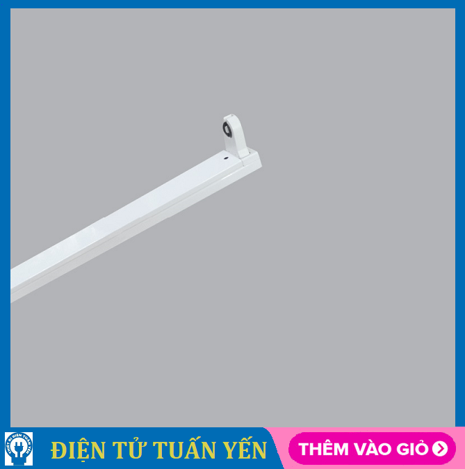 Máng đèn batten led tube T8 MPE dành cho bóng led đơn 60cm-120cm