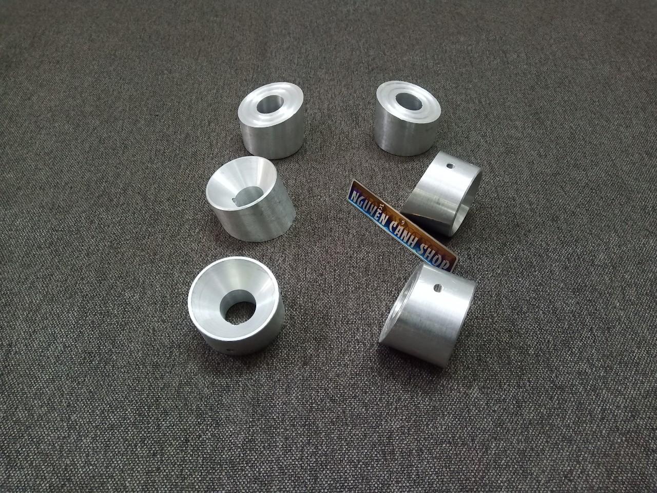 Tiu tiện pô leovince giảm thanh hình xéo lổ 22mm