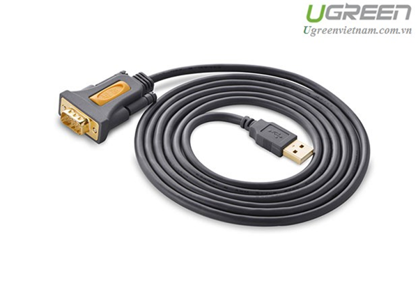 Cáp USB to Com dài 1m  Ugreen 20210 cao cấp